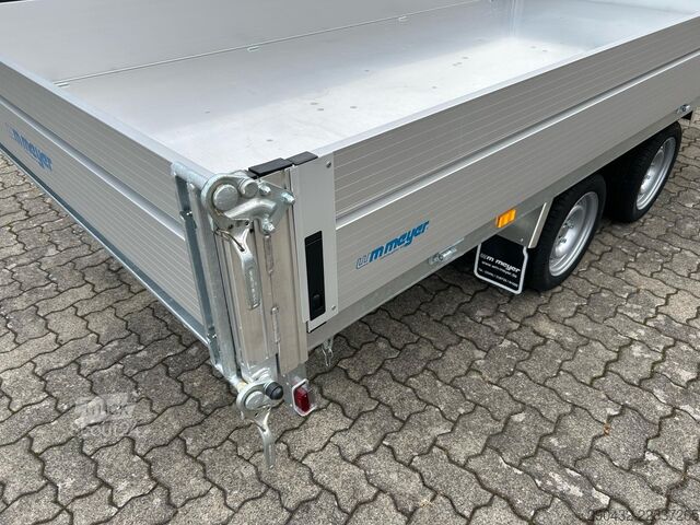 Trīspusējā pašizgāzēja piekabe WM Meyer Kipper HKC 3540/200 3,5t Dreiseitenkipper Alubo...