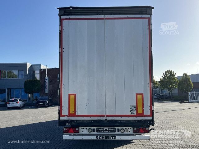 Ανοιχτό ημιρυμουλκούμενο με μουσαμά Schmitz Cargobull Curtainsider Mega Getränke