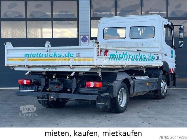 Driezijdige kipper bestelwagen MERCEDES-BENZ 818 K Meiller Mietkauf mögl. 899¤