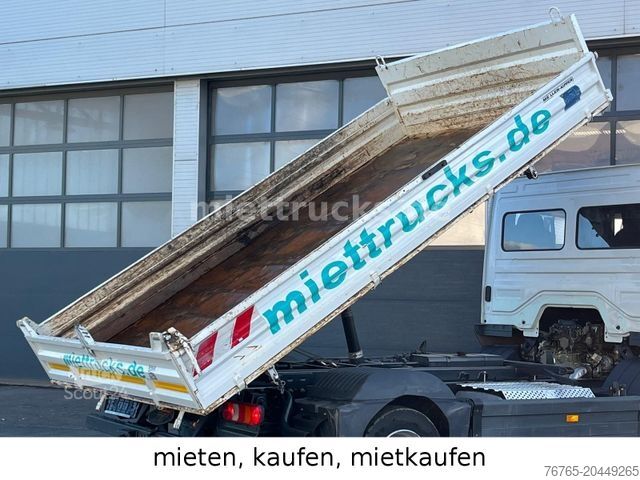 Driezijdige kipper bestelwagen MERCEDES-BENZ 818 K Meiller Mietkauf mögl. 899¤