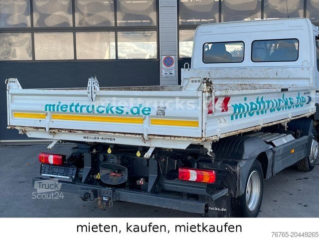 Driezijdige kipper bestelwagen MERCEDES-BENZ 818 K Meiller Mietkauf mögl. 899¤