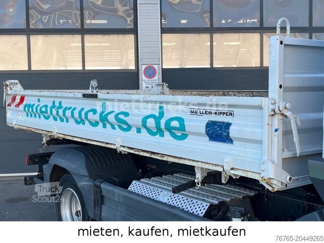 Driezijdige kipper bestelwagen MERCEDES-BENZ 818 K Meiller Mietkauf mögl. 899¤