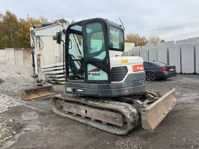 Μίνι εκσκαφέας BOBCAT E85 * 3.100 h* 3 x Löffel * 1. Hand * Klima *