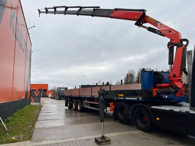 Otevřená karoserie  NORDIC TRAILER S345 PALFINGER PK23002 / PLATFOR...