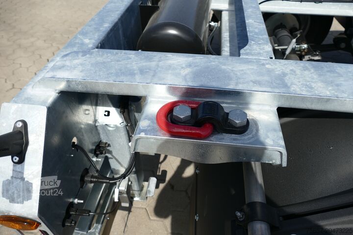 تخطي مقطورة قلابة Müller-Mitteltal 14,4 to. Tand.  Cont. Absetzanh. -feuerv