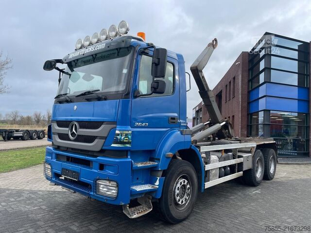Sistem ročice s kavljem Mercedes-Benz Axor 2643 6x4 Hooklift / Containersystem / FULL...