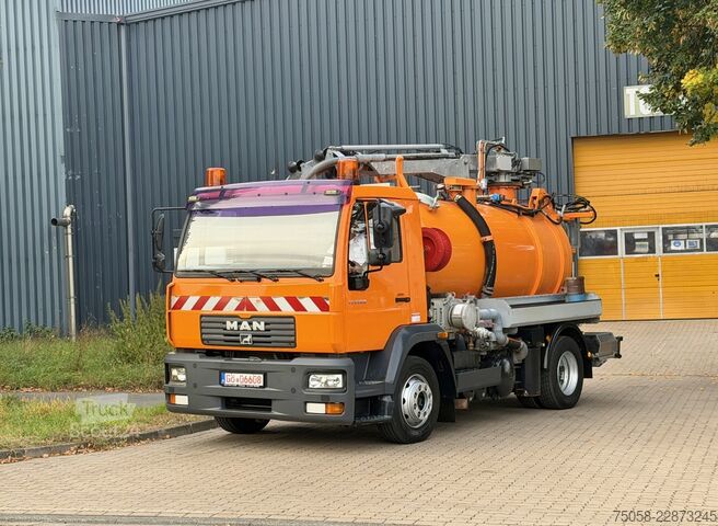 вакуумная автоцистерна MAN LE220B - 176 TKm - Saugwagen