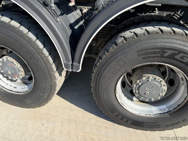 Autocamion cu cârlig pentru containere DAF CF85.460 Abrollkipper MEILLER 8x4 40Ton