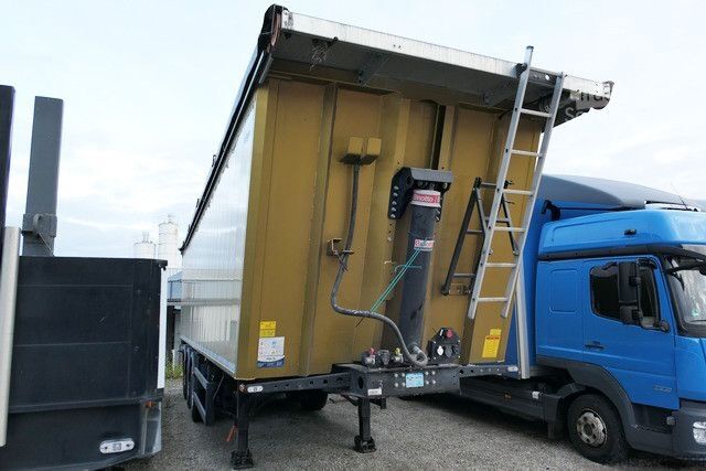 Tipper semitrailer WIELTON NW-3, Alu, 50m³, Cramaro, Alu-Felgen, Luft-Lift