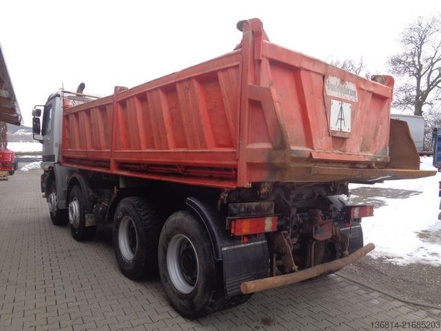 Dreiseitenkipper LKW MERCEDES-BENZ Actros 3240 8x4 Blatt Meiller 3-S-Kipper