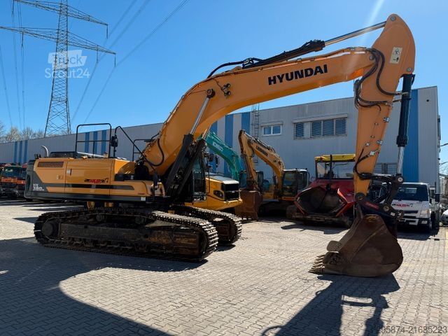 Kettenbagger HYUNDAI HX380 NL OQ80 ZS 360° TOP!