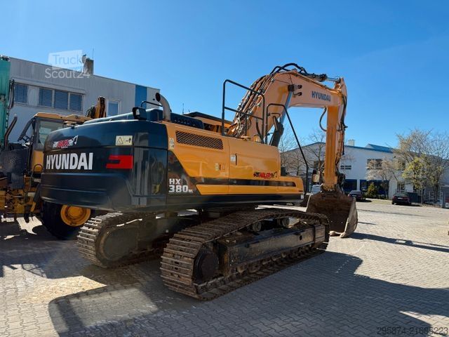 Kettenbagger HYUNDAI HX380 NL OQ80 ZS 360° TOP!
