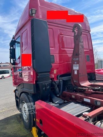 Roll-off tipper truck IVECO Iveco 480 Abrollkipper ARK 174 mit Elektronikpro