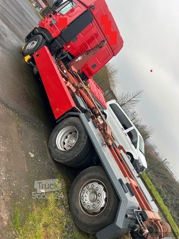 Roll-off tipper truck IVECO Iveco 480 Abrollkipper ARK 174 mit Elektronikpro