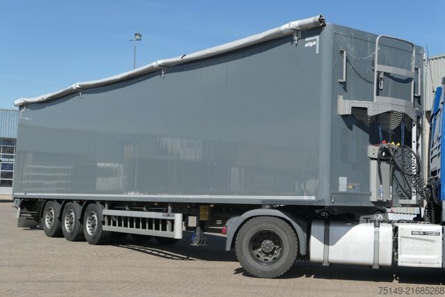 Puspriekabė su judančiomis grindimis KNAPEN K 100, 10mm Boden, 92m³, Luft-Lift, BPW, TOP