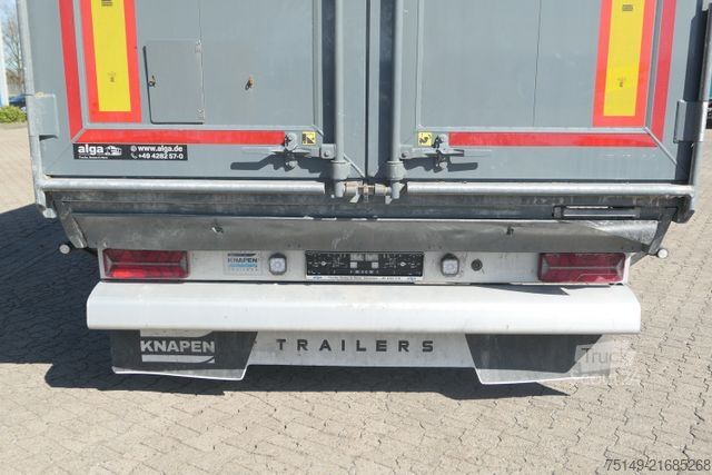 Puspriekabė su judančiomis grindimis KNAPEN K 100, 10mm Boden, 92m³, Luft-Lift, BPW, TOP