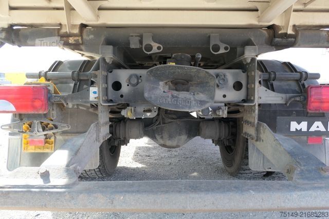 Camião basculante MAN 18.250 TGM 4x2, Palfinger 11001-KA, Greifer, AHK