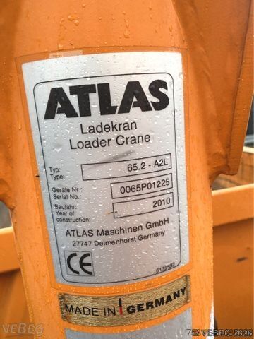 Anden MERCEDES-BENZ Axor 1829 4x4 AK Allrad*Kran Atlas 65.2-A2*Funk