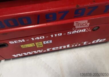 Scherenarbeitsbühne MAGNI ES 1412 E Elektro 13,80 m