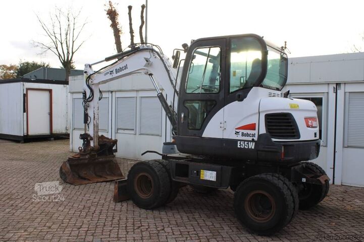 Wheel excavator Bobcat E 55 W