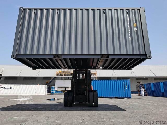 Jūras konteiners one Way Seecontainer / 20 Fuß / RAL 7016 Containerlager / Anthrazit