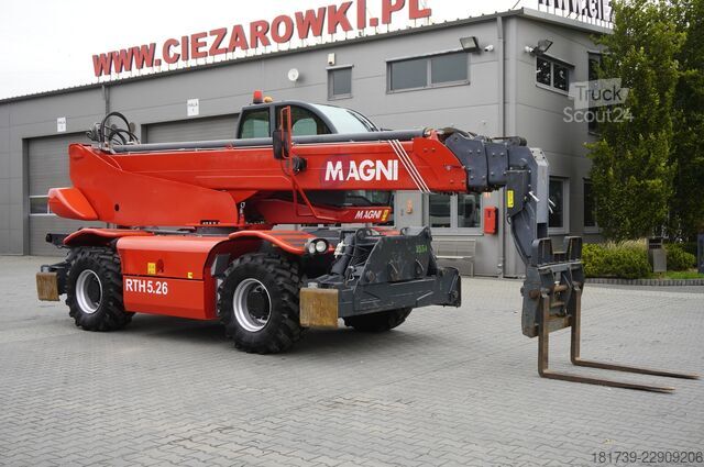 Caricatore telescopico MAGNI RTH 5.26 telescopic loader / Range 26 m