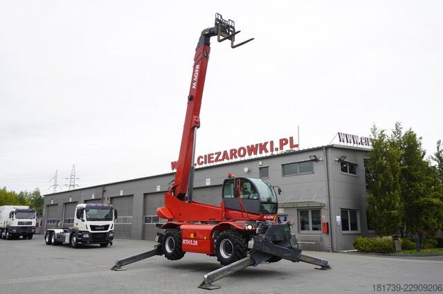 Caricatore telescopico MAGNI RTH 5.26 telescopic loader / Range 26 m