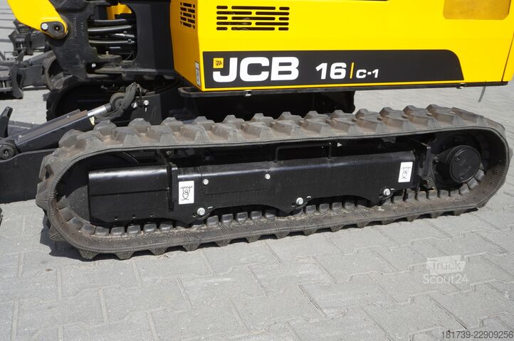 Mini lánctalpas kotró - 7 darab JCB 16 C-1 mini crawler excavator / joystick