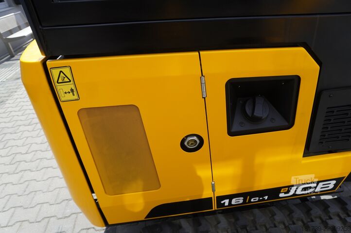 Mini lánctalpas kotró - 7 darab JCB 16 C-1 mini crawler excavator / joystick