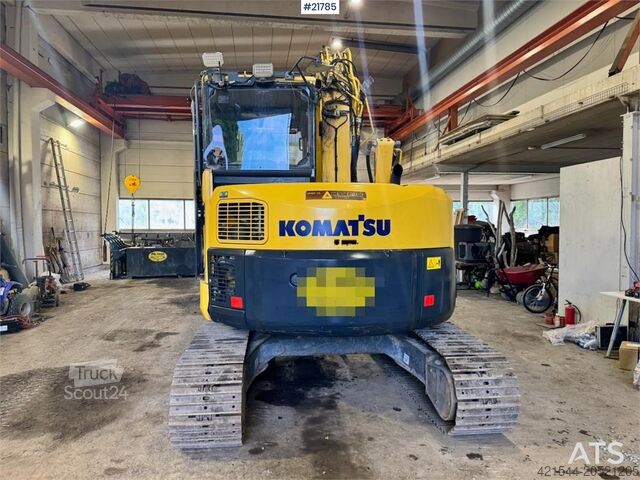 Crawler excavator Komatsu PC78US-8 Crawler excavator w/ Rototilt and 2 bucke