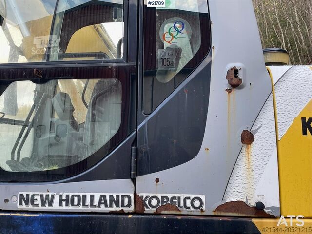 Pelle sur chenilles New Holland Kobelco E 265 with flap excavator bucket