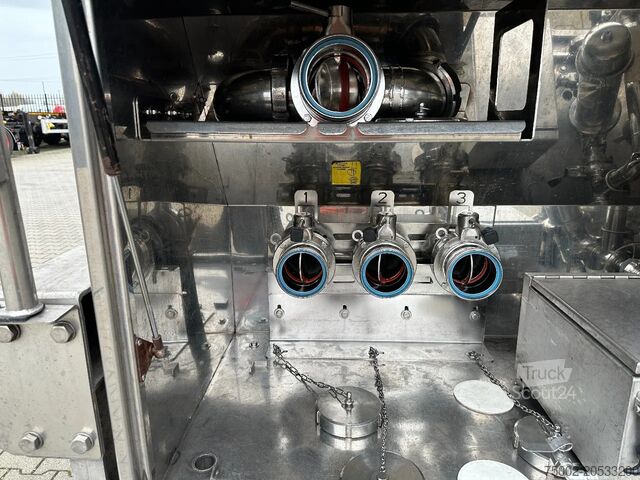 Cisternă pentru alimente Van Hool LEVENSMIDDELEN / 39.000L / 3-KAMMER / INOX / NL...