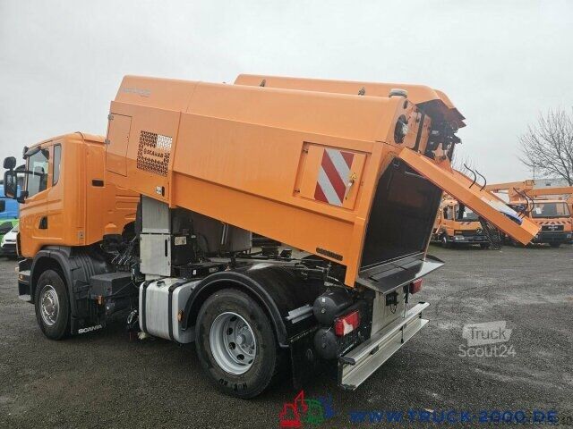 Road sweeper Scania G280 Scarab Magnum & Hochdruck Reiniger + Lanze