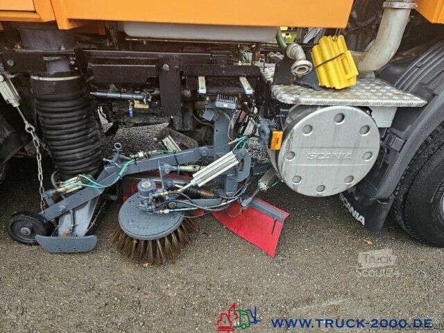 Road sweeper Scania G280 Scarab Magnum & Hochdruck Reiniger + Lanze