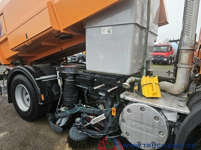 Road sweeper Scania G280 Scarab Magnum & Hochdruck Reiniger + Lanze