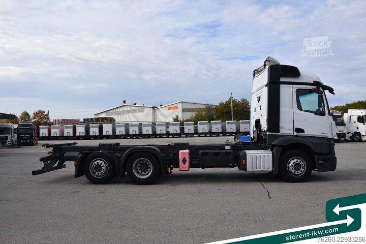 Камион със сменяема надстройка MERCEDES-BENZ Actros 2645L Retarder Mirror Cam NAVI Liftachse