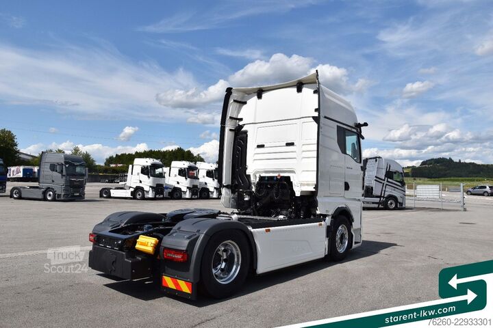 Стандартный седельный тягач MAN TGX 18.560 LL Retarder Standklima Optiview MIETE