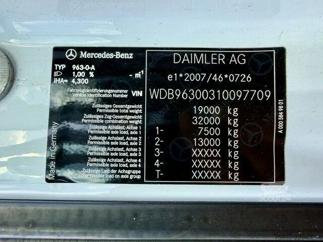  Mercedes-Benz Antos 1827 Carrier Supra 1150 / Euro 6 / LBW