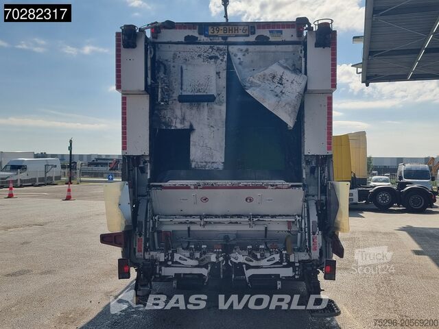 Vuilniswagen Volvo FE 320 6X2 NL-Truck Haller MED XLI steering Axl...