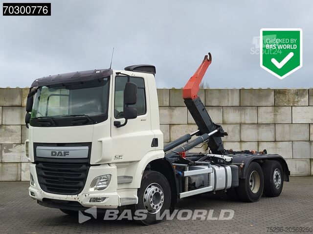 System ramion hakowych DAF CF 440 6X2 20 tons Dalby containersystem Lift+s...