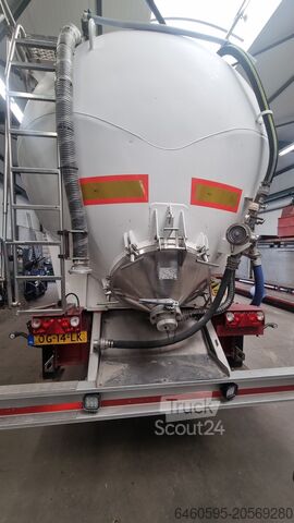 Silo sættevogn FELDBINDER 63m3 63m3 electrische kipper