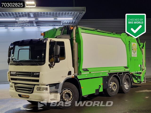 Vuilniswagen DAF CF75 250 6X2 Geesink Norba GPM III v 20H25 stee...