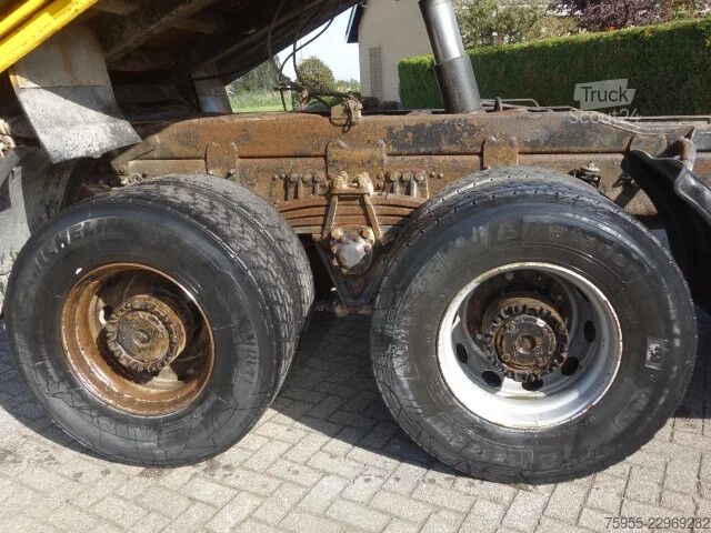 Camion de gunoi Scania 124 400 manual fuelpump,MEILLER KIPPER