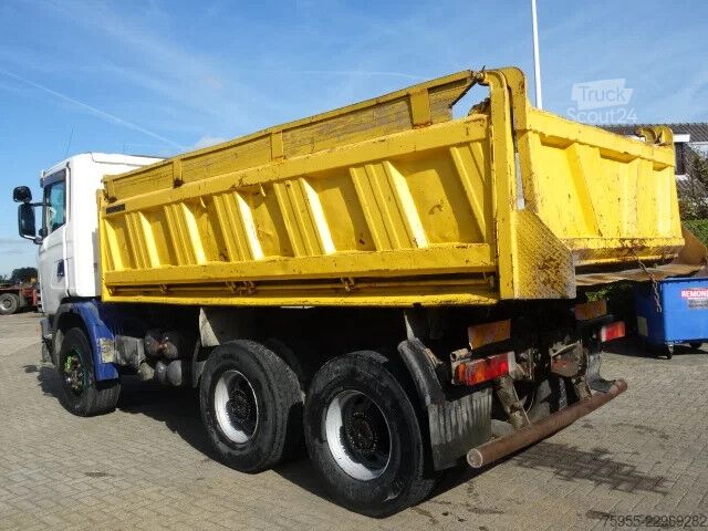 Camion de gunoi Scania 124 400 manual fuelpump,MEILLER KIPPER