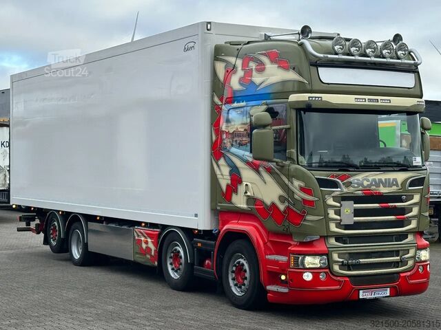 Mala Scania R580 V8 8x2*6 Ekeri Full Side Opening / Retarde...