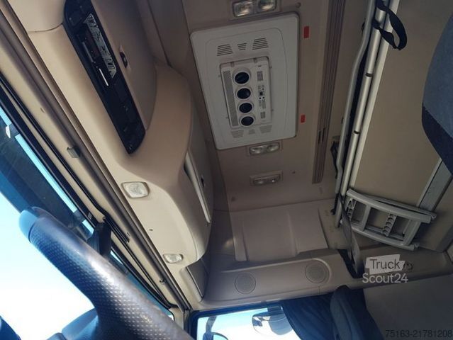 Platformas kravas automašīna ar tentu DAF XF 450 FAR 6x2 Pritsche Plane Edscha+Schiebeplan