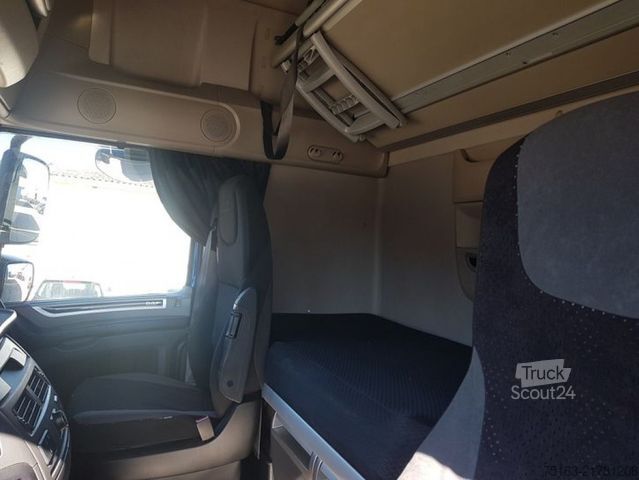 Platformas kravas automašīna ar tentu DAF XF 450 FAR 6x2 Pritsche Plane Edscha+Schiebeplan