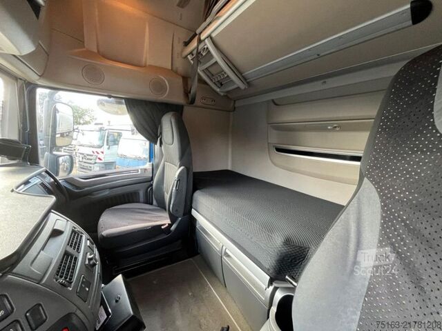 Samochód ciężarowy z plandeką typu platforma DAF XF 450 FAR 6x2 Pritsche Plane Edscha+Schiebeplan