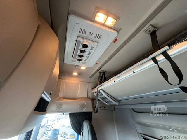 Samochód ciężarowy z plandeką typu platforma DAF XF 450 FAR 6x2 Pritsche Plane Edscha+Schiebeplan