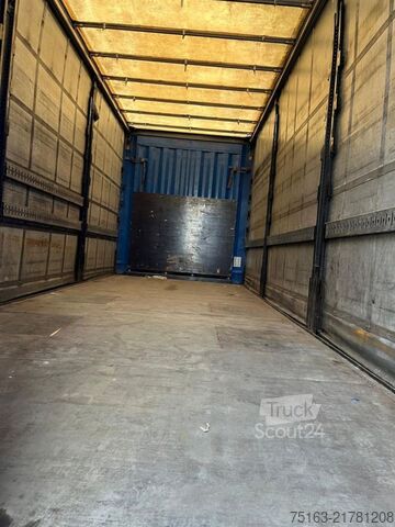 Samochód ciężarowy z plandeką typu platforma DAF XF 450 FAR 6x2 Pritsche Plane Edscha+Schiebeplan